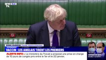 Covid-19: Boris Johnson salue la 