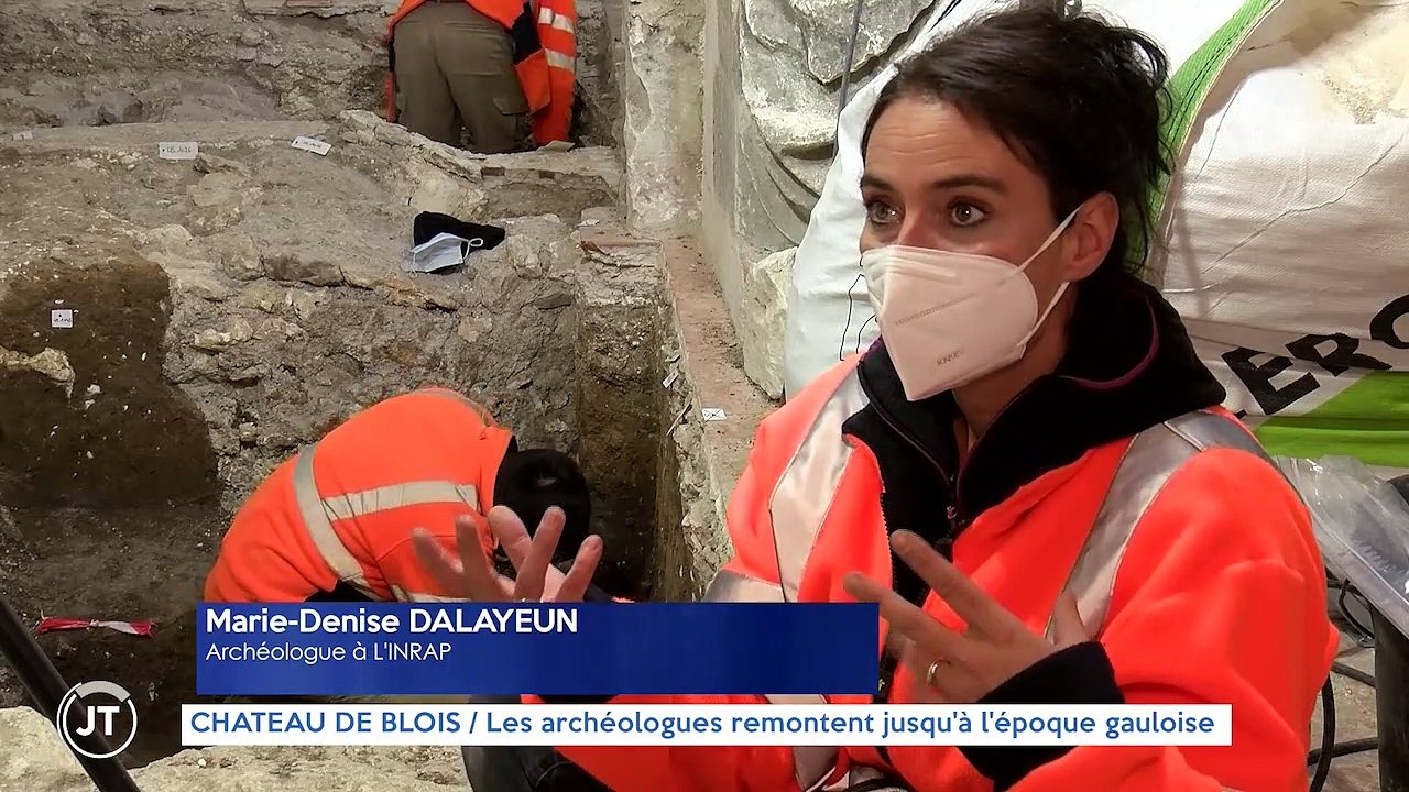 CHÂTEAU DE BLOIS / Les archéologues remontent jusqu'à l'époque gauloise