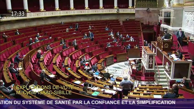 Gisèle BIEMOURET Explication de vote PPL Amélioration du système de santé par la confiance et la simplification