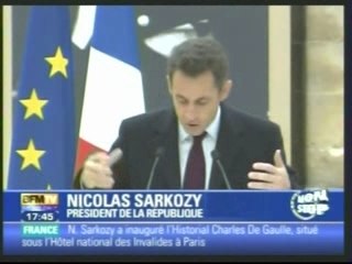 Sarkozy se prend pour De Gaulle
