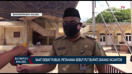 Dituding Sering Tak Masuk Kantor, Plt Bupati Balangan : Itu Fitnah!
