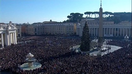 Le pape dénonce la violence à Istanbul dans ses voeux pour 2017