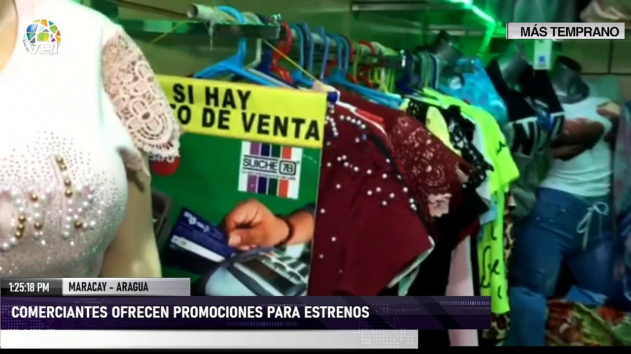 Comerciantes ofrecen promociones para los descuentos navideños - Aragua - VPItv