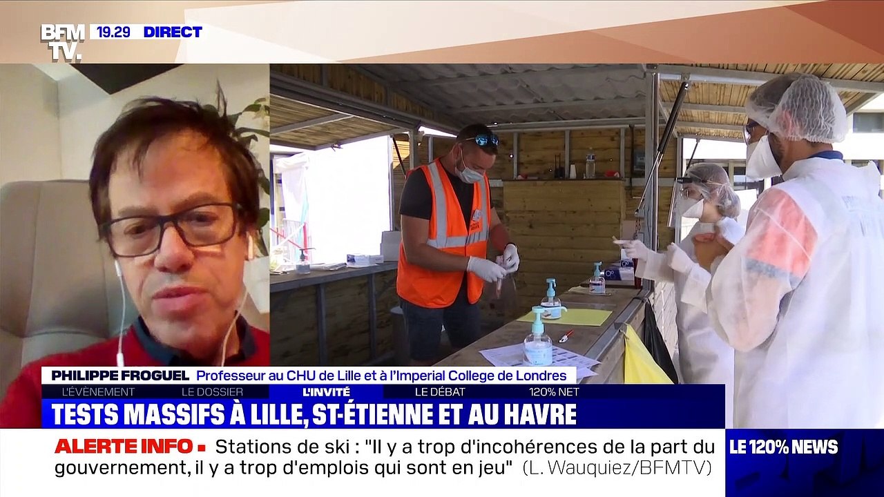 Pr Philippe Froguel: « Je suis très content…. On va pouvoir vraiment faire un pilote et savoir si en France on est capable de faire ces tests massifs » - 02/12