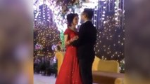 Aditya Narayan ने Reception में Shweta संग जमकर किया Romance । देखें Video । FilmiBeat