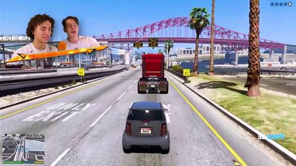 Playing GTA 5 With A Real Driving Instructor