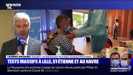 Tests massifs à Lille, Saint-Étienne et au Havre - 02/12