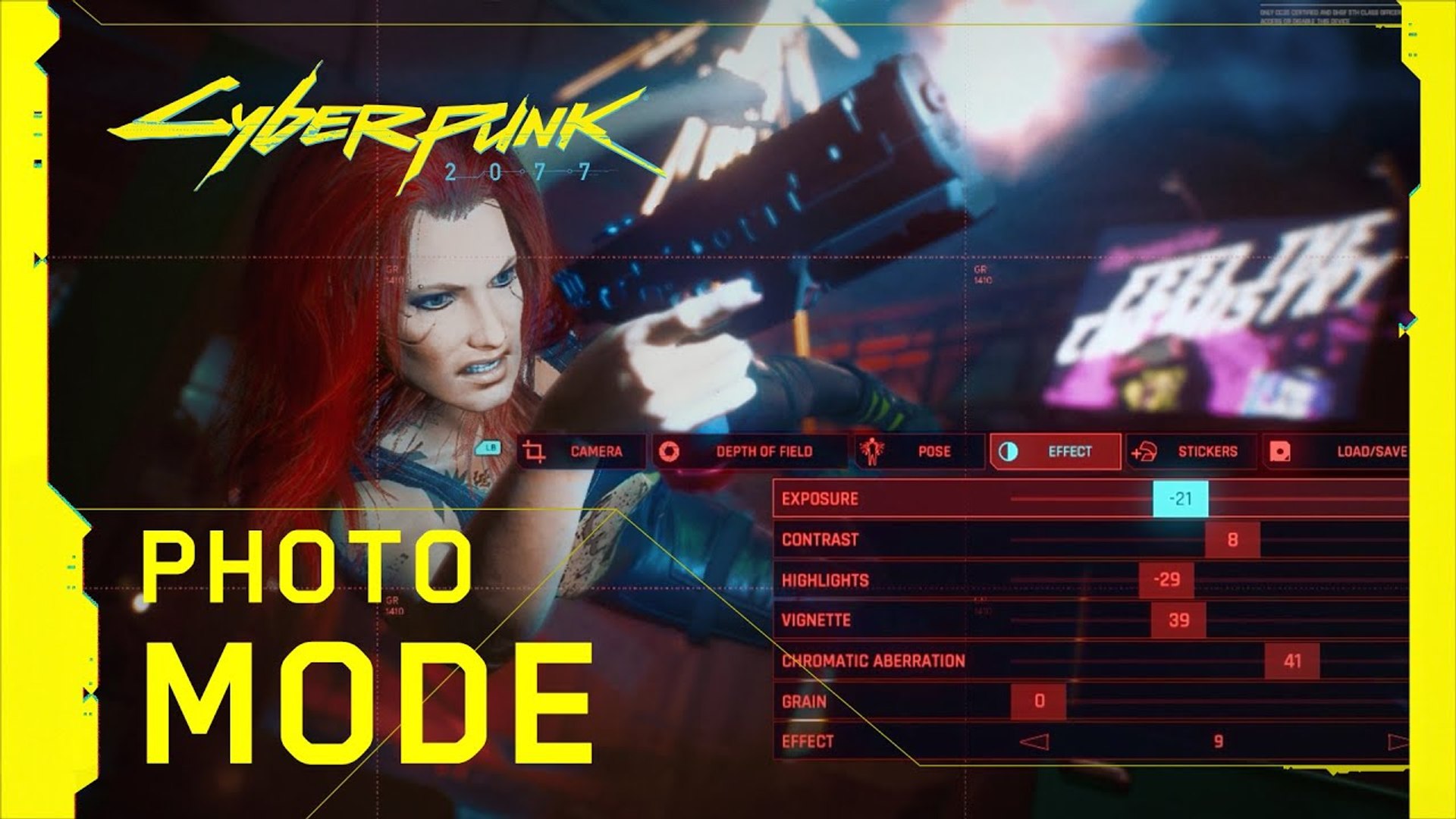 Cyberpunk 2077 - Official Photo Mode Trailer