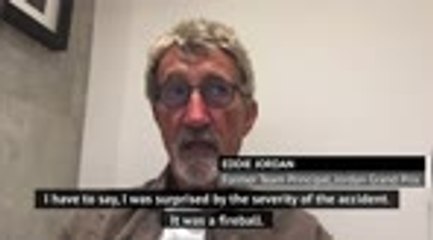 Eddie Jordan shocked by Grosjean miracle fireball escape