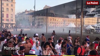 Débordements à Paris et Marseille en marge des célébrations de la Coupe du monde 2018