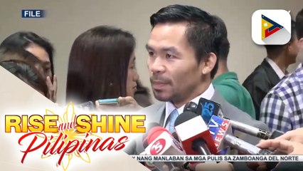 Sen. Pacquiao, bagong national president ng PDP-Laban
