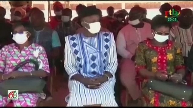 RTB - Inauguration de certaines infrastructures par le Ministre Siméon Sawadogo à Banfora