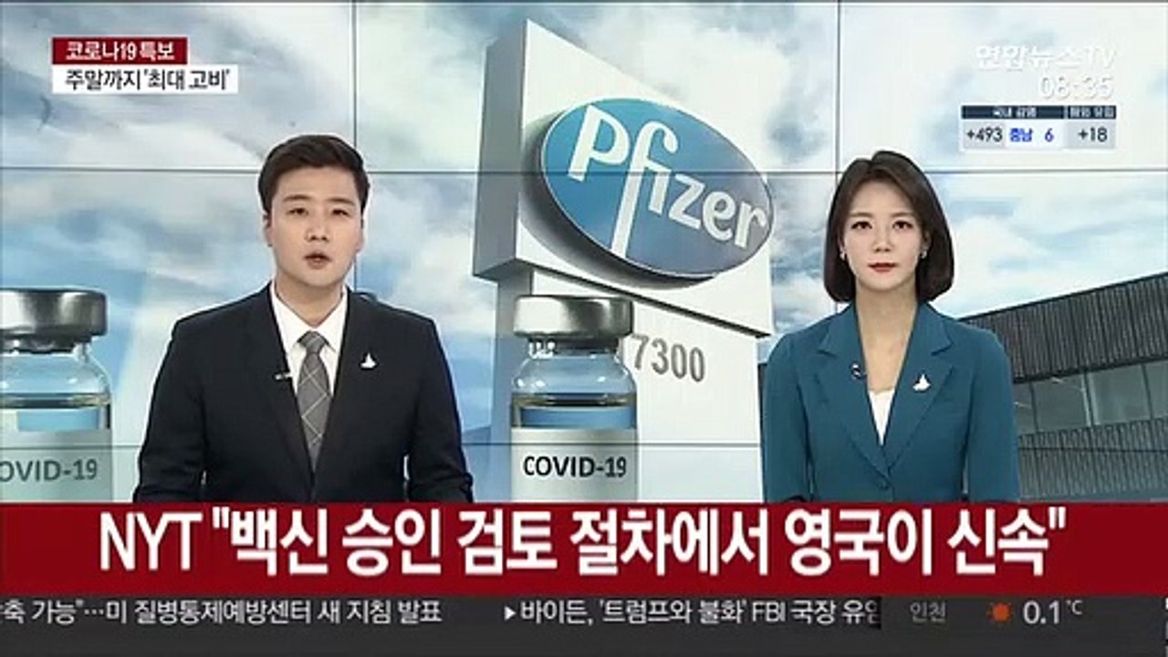 NYT "백신 승인 검토 절차에서 영국이 신속"