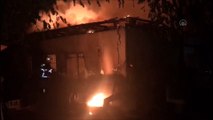 AYDIN - Yanan ev kullanılamaz hale geldi