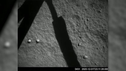 Chinese probe successfully lands on the moon