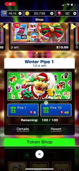 Mario Kart Tour - Winter Tour Pipe Pull