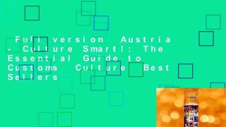 Full version  Austria - Culture Smart!: The Essential Guide to Customs  Culture  Best Sellers