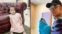 Raja Pop Jamal Abdillah layan keletah anak… Comel betul Nur Azura & El-Isaac