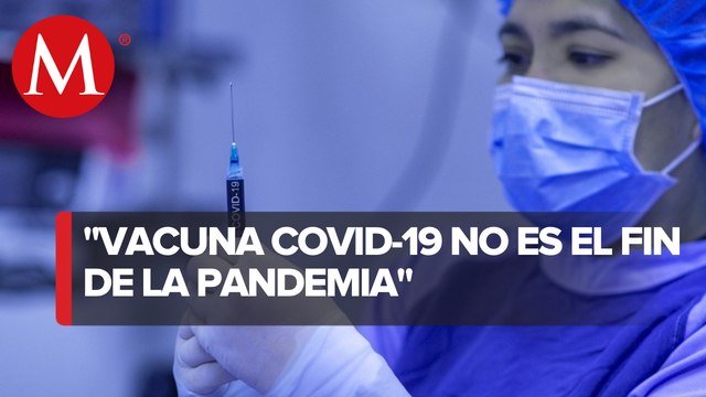 Vacunas anticovid no son el final del túnel de la pandemia, asegura OPS
