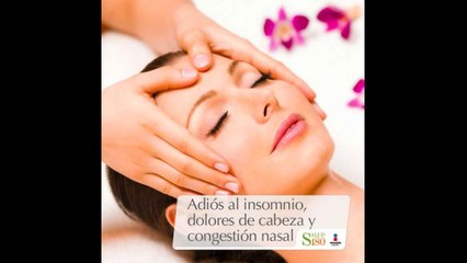 Adiós al insomnio, dolores de cabeza y congestión nasal