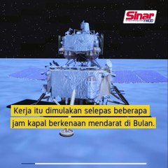 Kapal Chang'e-5 milik China mula kumpul sampel tanah bulan