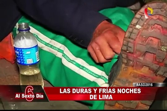 Dolor y abandono: Las duras y frías noches de Lima