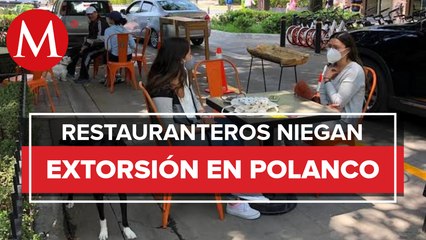No hay extorsión en restaurantes de Polanco, asegura Sheinbaum