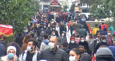 İstiklal Caddesi’nde kişi sınırlaması resmen başladı