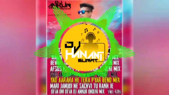 AFSOS KARIS TU ( DHOLKI PIANO MIX ) DJ ANKUR ... EDIT BY DJ HANANT SURAT