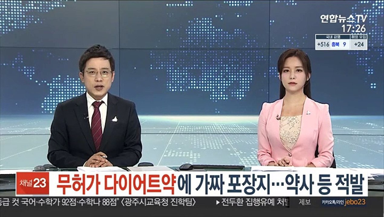 무허가 다이어트약에 가짜 포장지…약사 등 적발
