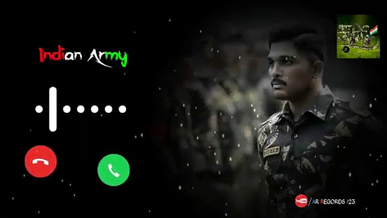 Indian army new ringtone.
