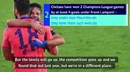 'Superstitious' Lampard not getting carried away despite rampant Chelsea