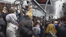 Sosyal mesafesiz otobüste vatandaşlar böyle tepki gösterdi