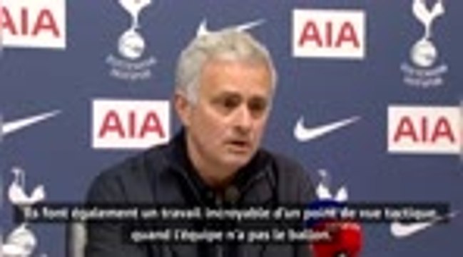 11e j. - Mourinho : Kane et Son, des joueurs de classe mondiale