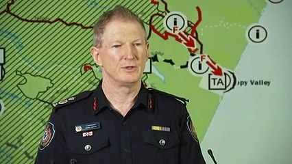 Fraser Island blaze threatening homes