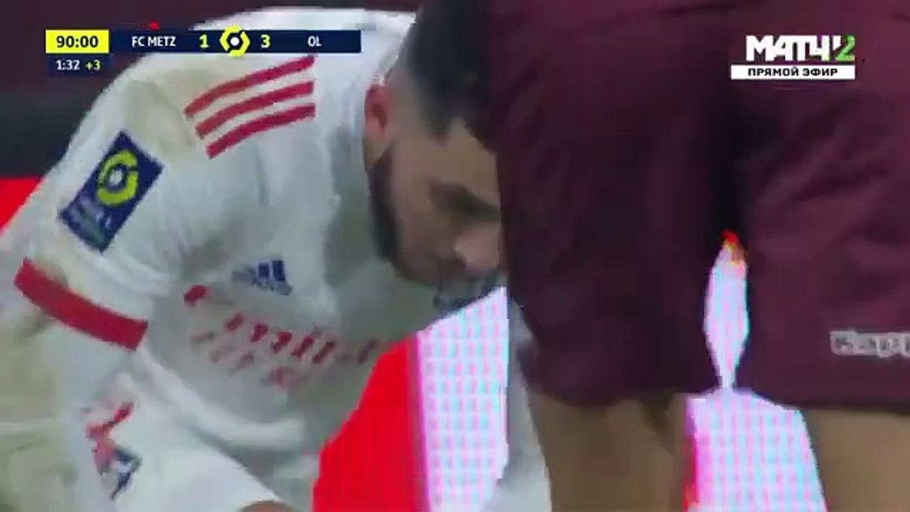 Blessure d'Oukidja vs Lyon