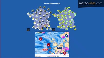bulletin météo du dimanche 6 décembre 2020