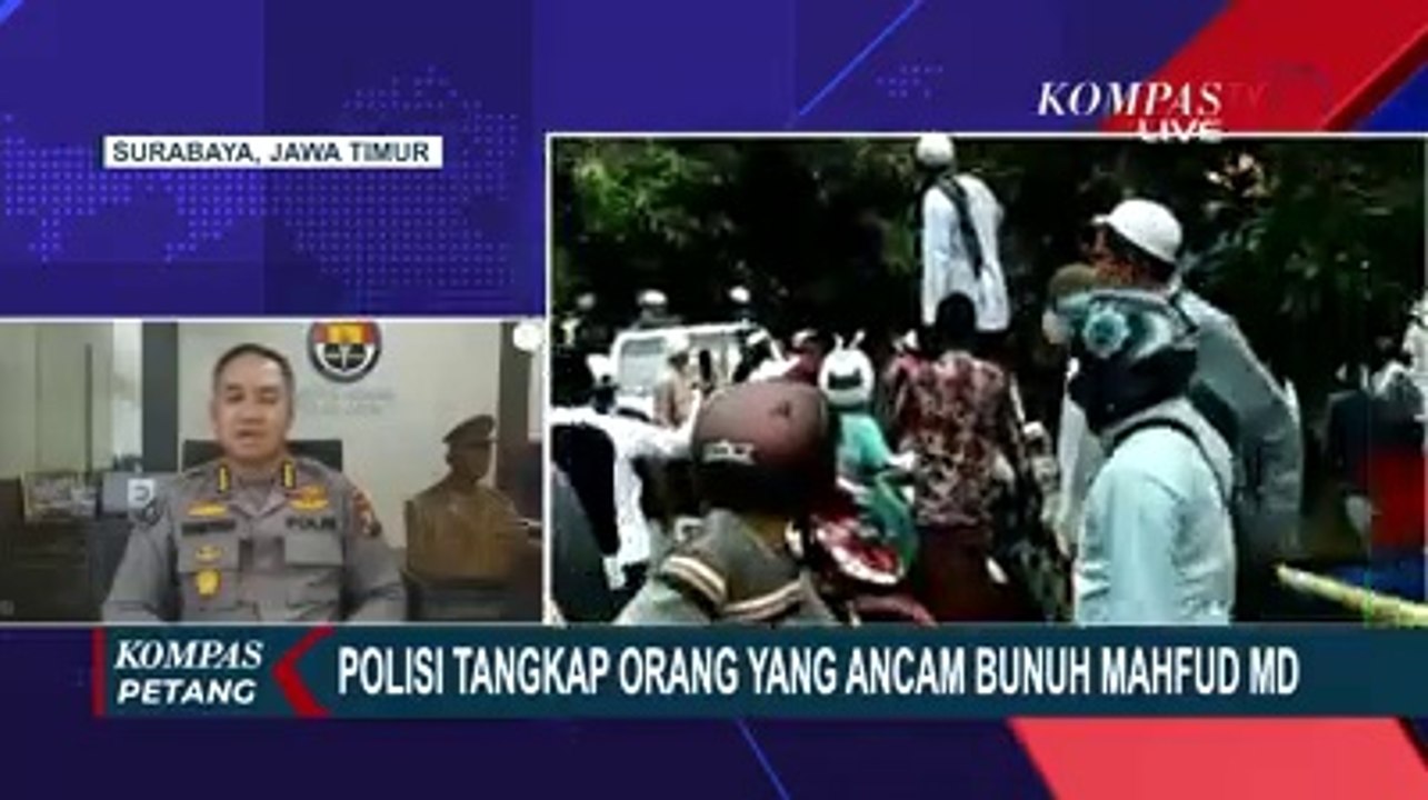 Berita hari ini!! Pria pengancam mahfud md di tangkap polisi