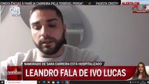 Notícias CM: Leandro fala de Ivo Lucas, namorado de Sara Carreira