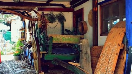 Castrillo de los Polvazares, pueblo de León en la Comarca de la Maragateria (España)