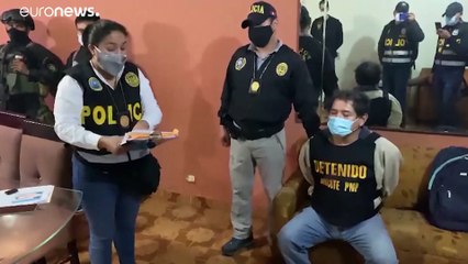 Download Video: Perú detiene a decenas de presuntos miembros de Sendero Luminoso