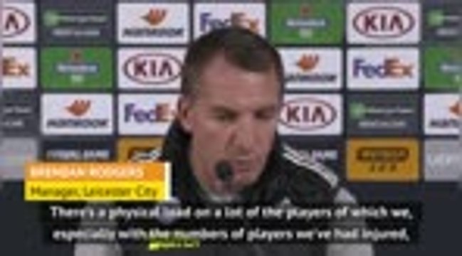 Rodgers set to rest key Leicester players for Zorya clash