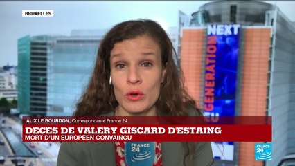 Décès de Valéry Giscard D'Estaing : la disparition d'un "grand européen"