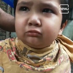Toddler Warns Barber On His Haircut