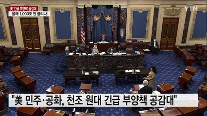 미국도 '코로나 추가 부양' 기대감...민주·공화, 연내 천조 원 공감대 / YTN