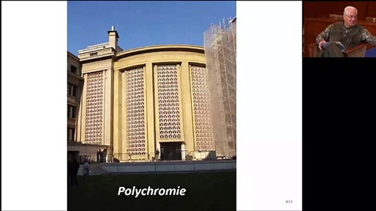 11. "La restauration du Palais d'Iéna", Arnaud de Saint-Jouan (2/2), 21 octobre 2020 - Colloque "Patrimoine en béton : Enjeux et innovations"