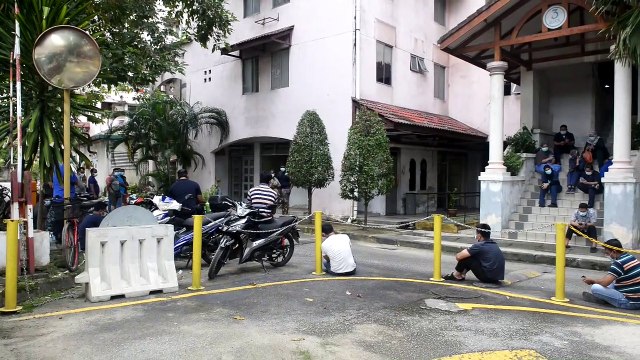 围起警戒线 戴粉色手环 Ixora公寓落实EMCO？