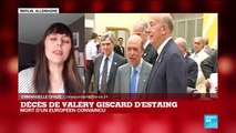 Décès de Valéry Giscard D'Estaing : L'Allemagne perd 