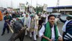 Gujarat-Rajasthan farmers join Delhi Chalo march