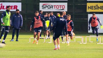 İSTANBUL - Fenerbahçe'de Denizlispor maçı hazırlıkları